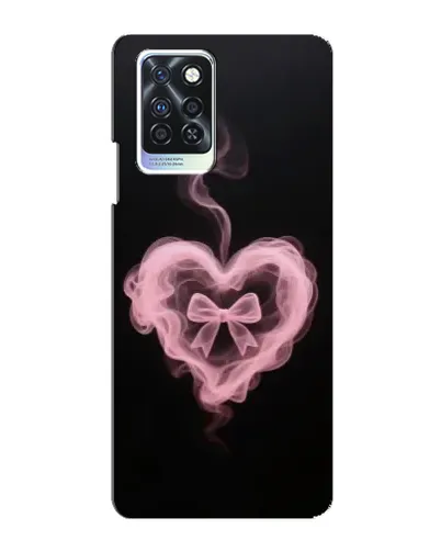 Чохол для Infinix Note 10 Pro з картинкою «Димчасте серце»