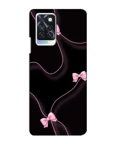 Чохол для Infinix Note 10 Pro з картинкою «Рожеві стрічки»