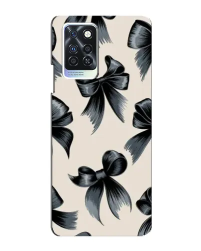 Чохол для Infinix Note 10 Pro з картинкою «Банти Coquette»