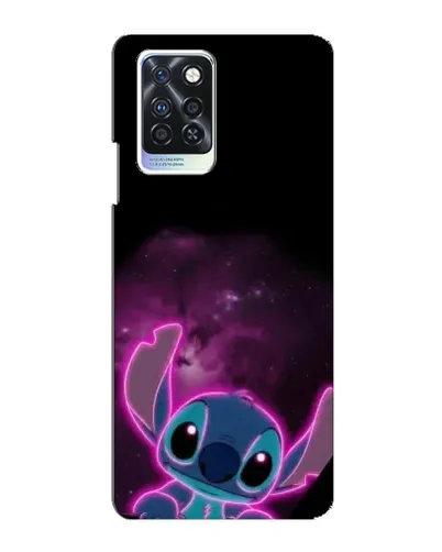 Чехол для Infinix Note 10 Pro с картинкой «Неоновый Stitch»