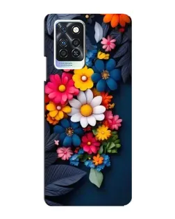 Чохол для Infinix Note 10 Pro з картинкою «Квіткова феєрія»