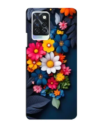Чохол для Infinix Note 10 Pro з картинкою «Квіткова феєрія»