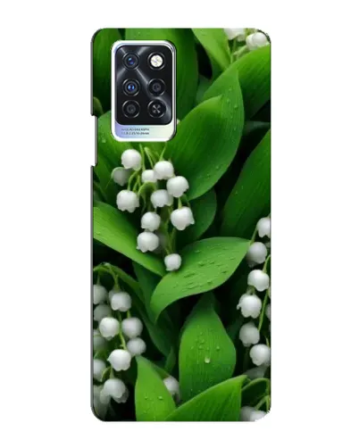 Чохол для Infinix Note 10 Pro з картинкою «Конвалії в зелені»