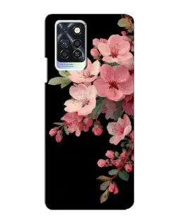 Чохол для Infinix Note 10 Pro з картинкою «Рожева гілка сакури»