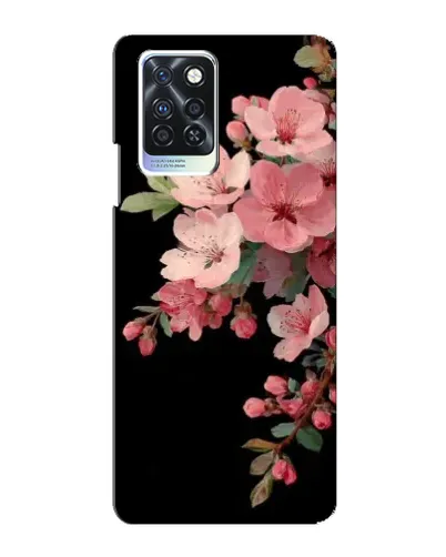 Чохол для Infinix Note 10 Pro з картинкою «Рожева гілка сакури»