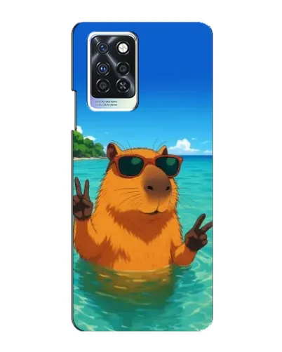 Чохол для Infinix Note 10 Pro з картинкою «Морська капібара» Чохол для Infinix Note 10 Pro з картинкою «Морська капібара»