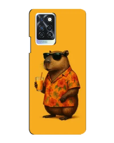 Чохол для Infinix Note 10 Pro з картинкою «Капібара на відпочинку» Чохол для Infinix Note 10 Pro з картинкою «Капібара на відпочинку»