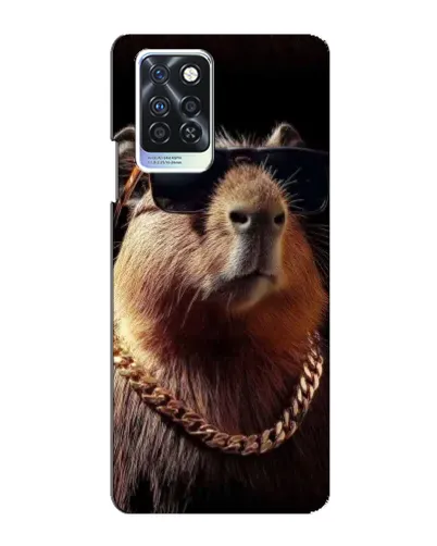 Чохол для Infinix Note 10 Pro з картинкою «Капібара золотий ланцюг» Чохол для Infinix Note 10 Pro з картинкою «Капібара золотий ланцюг»