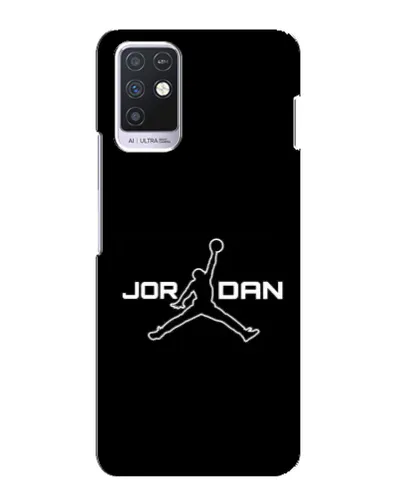 Чехол для Infinix Note 10 с картинкой «Nike Pink Swirl»