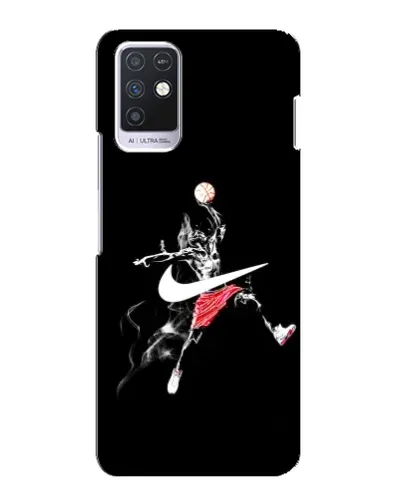 Чехол для Infinix Note 10 с картинкой «Jordan Jumpman»