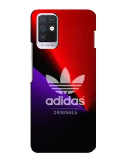 Чехол для Infinix Note 10 с картинкой «Adidas Red Neon»