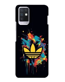Чехол для Infinix Note 10 с картинкой «Adidas Splash»