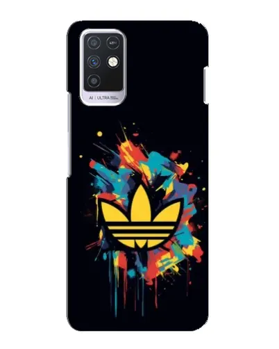 Чехол для Infinix Note 10 с картинкой «Adidas Splash»
