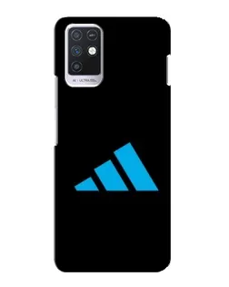 Чехол для Infinix Note 10 с картинкой «Adidas Cyan Logo»