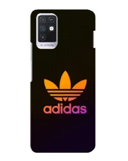 Чехол для Infinix Note 10 с картинкой «Градиент Adidas»