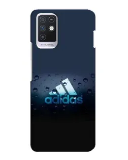 Чехол для Infinix Note 10 с картинкой «Adidas Water Drops»