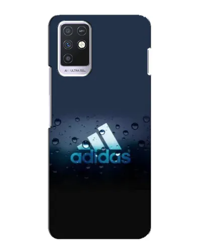 Чехол для Infinix Note 10 с картинкой «Adidas Water Drops»