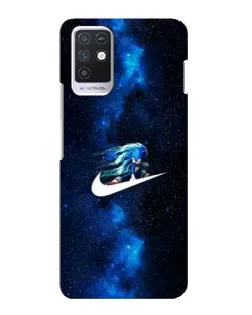 Чехол для Infinix Note 10 с картинкой «Звездный путь Nike»