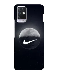 Чехол для Infinix Note 10 с картинкой «Nike в стиле граффити»