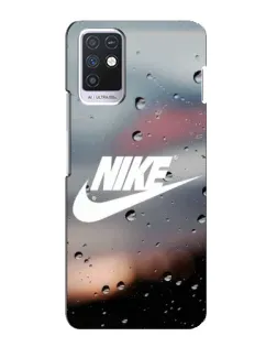 Чехол для Infinix Note 10 с картинкой «Nike в стиле ретро»