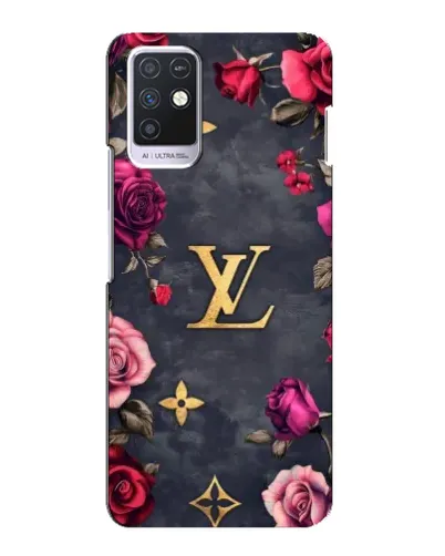 Чехол для Infinix Note 10 с картинкой «Цветочный Louis Vuitton»
