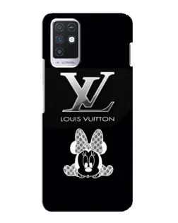 Чехол для Infinix Note 10 с картинкой «LV и Минни Маус»