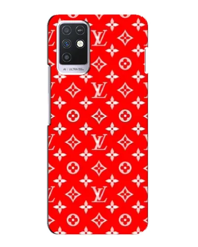 Чехол для Infinix Note 10 с картинкой «Яркий паттерн LV»