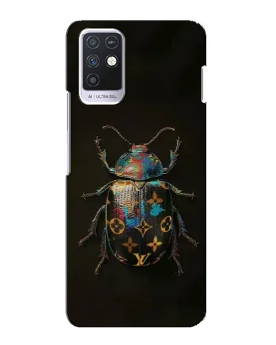 Чехол для Infinix Note 10 с картинкой «LV — мраморный принт»