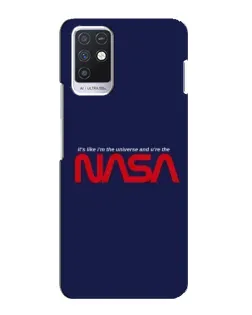 Чехол для Infinix Note 10 с картинкой «NASA — глубокий космос»