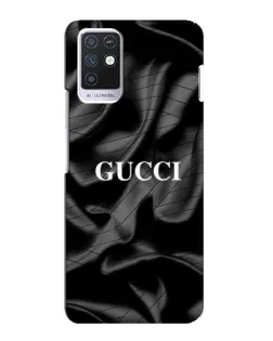 Чехол для Infinix Note 10 с картинкой «Gucci — шелковые волны»