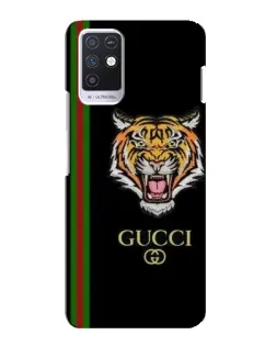 Чехол для Infinix Note 10 с картинкой «Тигр Gucci»