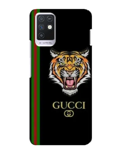 Чехол для Infinix Note 10 с картинкой «Тигр Gucci»