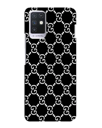 Чехол для Infinix Note 10 с картинкой «Gucci — сетчатый паттерн»