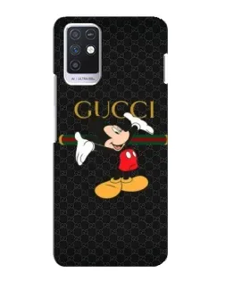 Чехол для Infinix Note 10 с картинкой «Микки Маус Gucci»