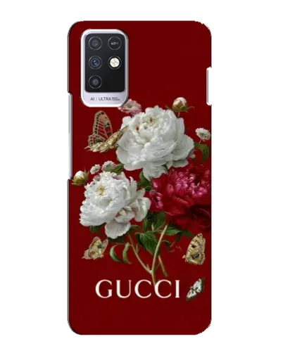 Чехол для Infinix Note 10 с картинкой «Gucci —  сад»