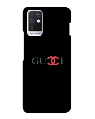 Чехол для Infinix Note 10 с картинкой «Gucci — красный градиент»
