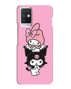 Чохол для Infinix Note 10 з картинкою «My Melody та Kuromi»