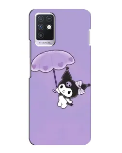 Чохол для Infinix Note 10 з картинкою «Kuromi з парасолькою»