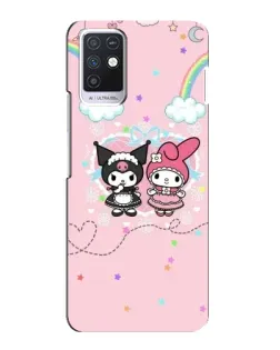 Чохол для Infinix Note 10 з картинкою «My Melody та Kuromi»