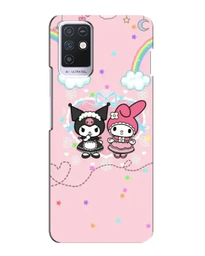 Чохол для Infinix Note 10 з картинкою «My Melody та Kuromi»