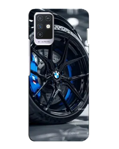 Чехол для Infinix Note 10 с картинкой «Колесо BMW вблизи» Чехол для Infinix Note 10 с картинкой «Колесо BMW вблизи»
