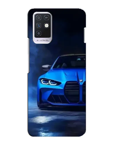 Чехол для Infinix Note 10 с картинкой «Голубая BMW M4» Чехол для Infinix Note 10 с картинкой «Голубая BMW M4»