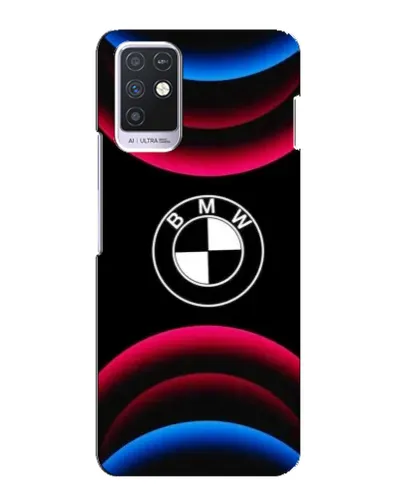 Чехол для Infinix Note 10 с картинкой «Логотип BMW и неоновые дуги» Чехол для Infinix Note 10 с картинкой «Логотип BMW и неоновые дуги»
