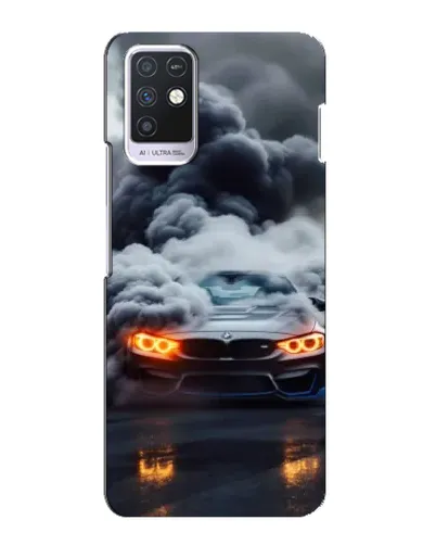 Чехол для Infinix Note 10 с картинкой «BMW в дыму» Чехол для Infinix Note 10 с картинкой «BMW в дыму»