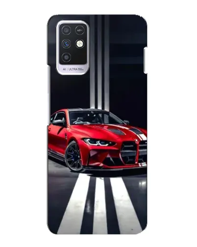 Чехол для Infinix Note 10 с картинкой «Красная BMW на дороге» Чехол для Infinix Note 10 с картинкой «Красная BMW на дороге»