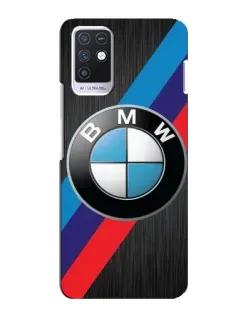 Чехол для Infinix Note 10 с картинкой «BMW M-stripes стиль»