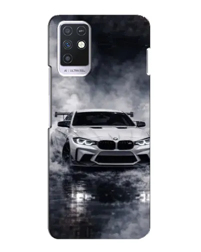 Чехол для Infinix Note 10 с картинкой «BMW сквозь туман» Чехол для Infinix Note 10 с картинкой «BMW сквозь туман»