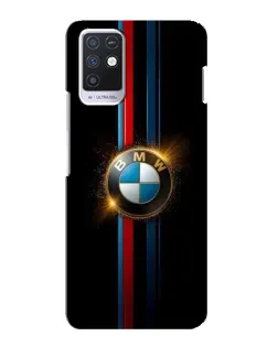 Чехол для Infinix Note 10 с картинкой «BMW M-Power неон»
