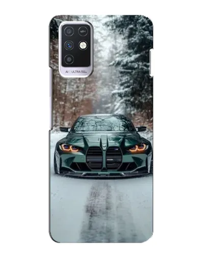 Чехол для Infinix Note 10 с картинкой «BMW в зимнем лесу» Чехол для Infinix Note 10 с картинкой «BMW в зимнем лесу»