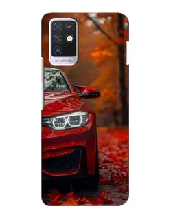Чехол для Infinix Note 10 с картинкой «Осенняя BMW M4»
